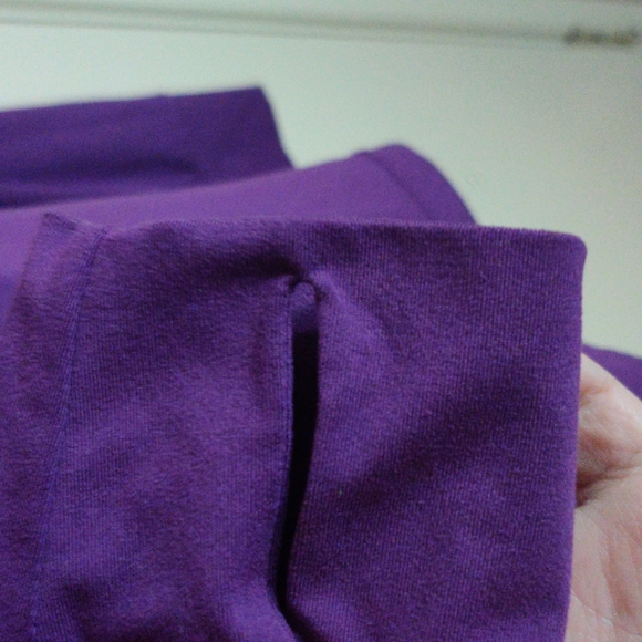 Adidas Climate Pullover Jacket Size S 8-10 Color Grape - Picture 3 of 6